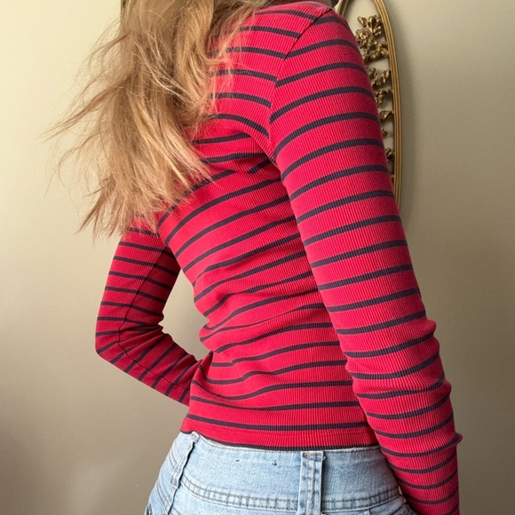 Tommy Hilfiger Striped Long Sleeve Top - Picture 4 of 9